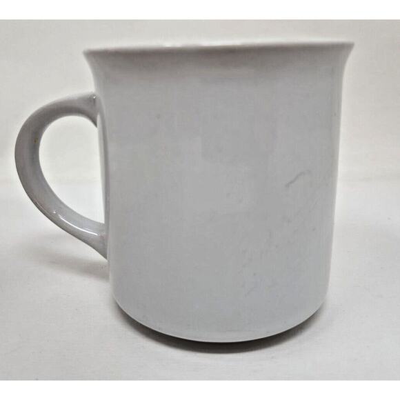 1985 Chadwick Miller Summer Theme Mauve Bowtie Cat Coffee Mug W2 - Picture 2 of 4